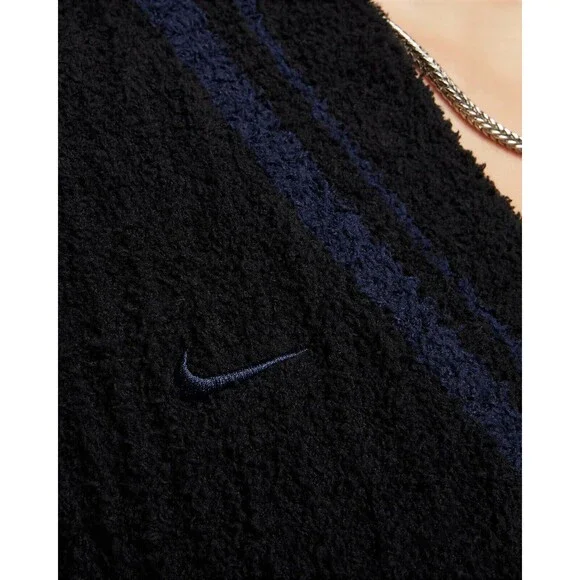 Nike FN1886-010 Sweater Vest Women's Small Black Sportswear Collection Knit - Picture 5 of 9